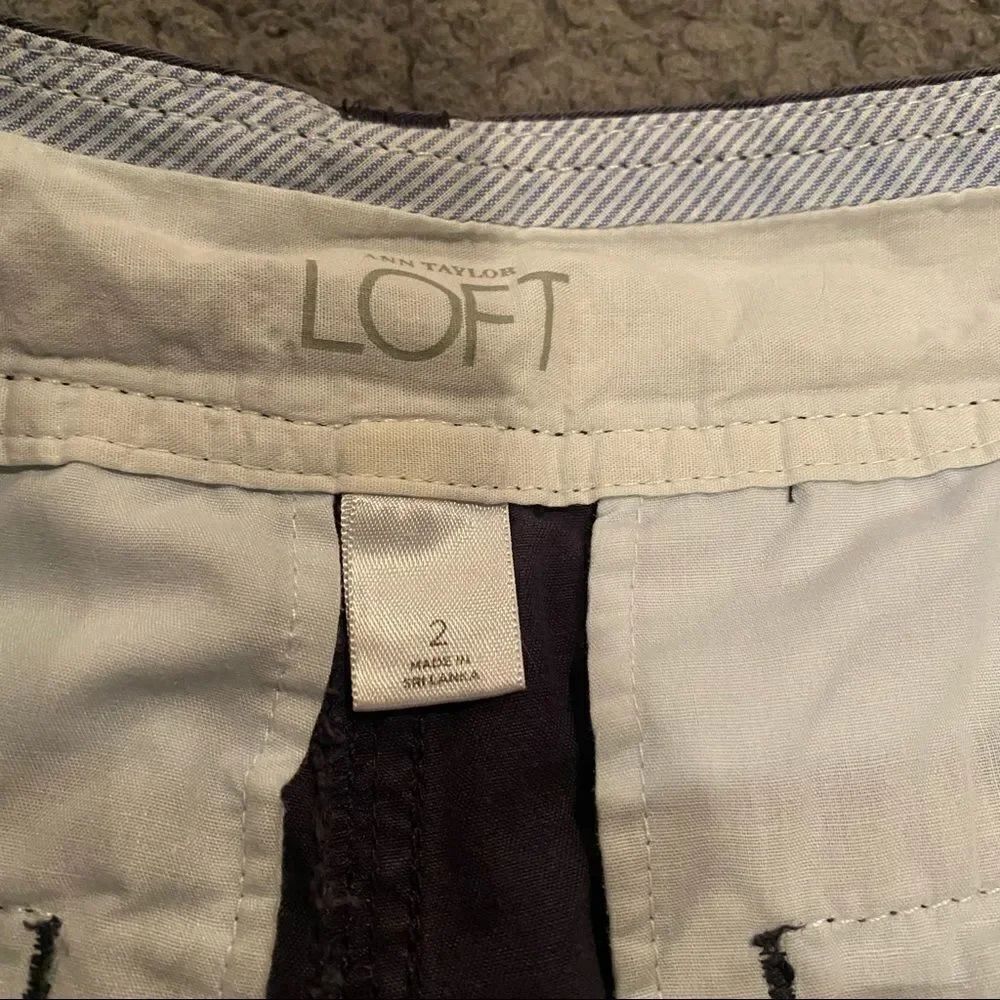 Loft Navy Shorts - Picture 7 of 10